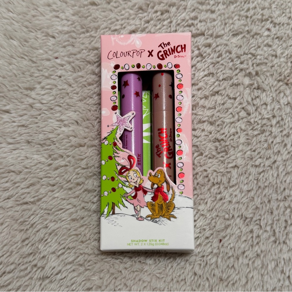 The Grinch X Colourpop Liked Christmas a Lot